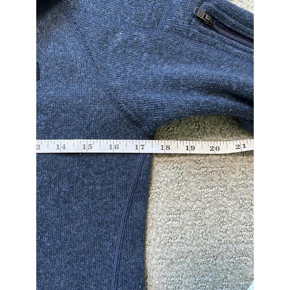 Patagonia Men's Better Sweater 1/4-Zip Blue Comfort Fleece Size S - Gorpcore